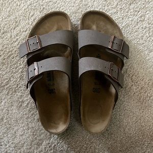Brown Birkenstock sandals size 42